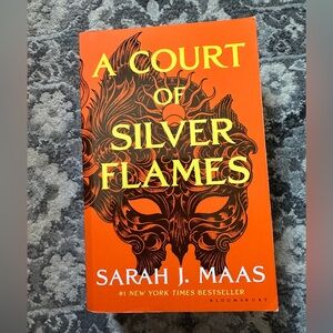 A Court of Silver Flames book